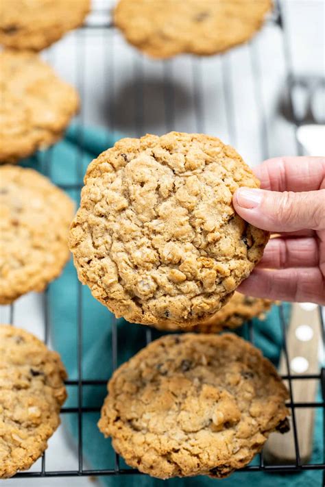 Gluten Free Oatmeal Cookies • Dishing Delish