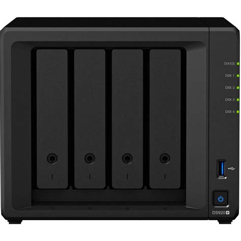Synology DiskStation DS920+ NAS Server for Business with Celeron CPU ...