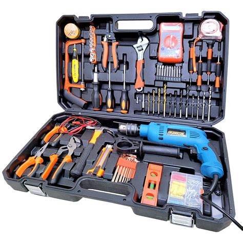 Cheston Powerful Impact Drill Machine Cum Screwdriver Kit 13mm Chuck ...