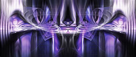Download wallpaper 2560x1080 fractal, pattern, reflection, abstraction ...