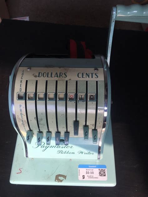 Image result for Antique Check Embossing Machine