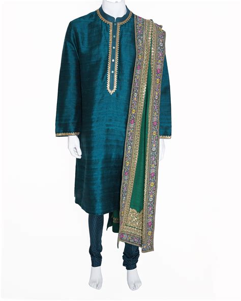 Authentic Pre-loved Sabyasachi Green Kurta Set - My Almari
