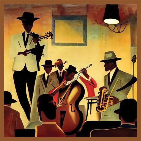 In The Grove | Jazz art, Jazz painting, Jazz music art