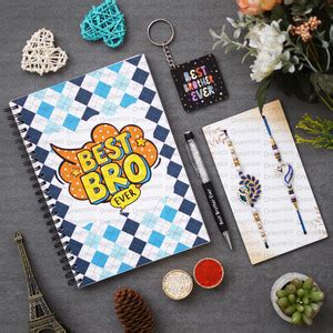 Dreamica Designer Rakhi-1548 Assorted Rakhi, Diary/Planner, Key Ring ...