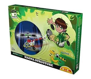 Buy Toyzone Ben 10 Kids Magnetic Building Blocks (85 Pieces ...