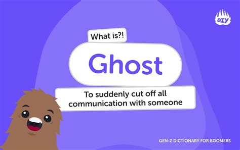 What does Definition of Ghost mean? Meaning & Definition | Gen Z Slang ...