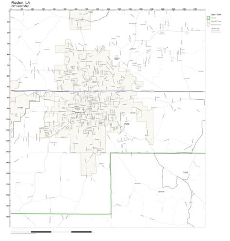 Buy Working s ZIP Code Wall of Ruston, LA ZIP Code Laminated Online at ...