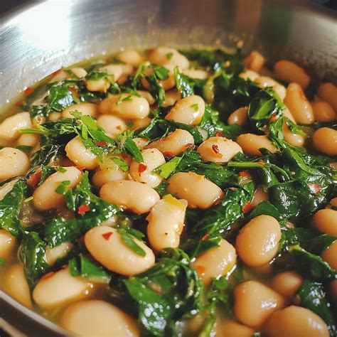 Spinach and White Beans: A Quick, Delicious Recipe! - Dishes Tasty | Easy & Delicious Recipes