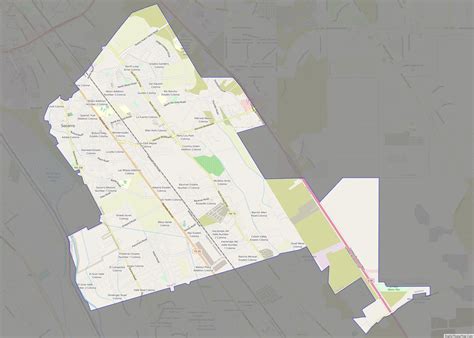 Map of Socorro city, Texas - Thong Thai Real