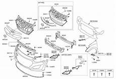 Hyundai Elantra Parts by 86354 A5000 Genuine Hyundai Radiator Grille Hyundai Elantra Parts