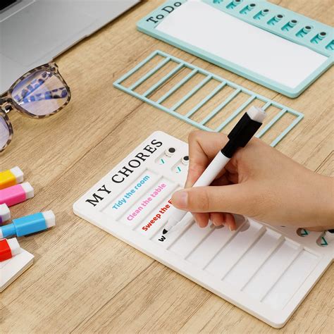 Uspeedy 4 Pieces Chore Chart for Kids to Do List India | Ubuy