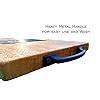 Buy Wood Chop | Single Piece Solid Mango Wood | Reversible Cutting ...