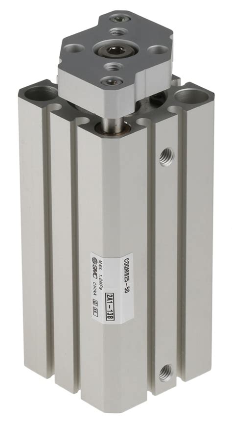 CDQMB25-50 SMC | SMC Pneumatic Guided Cylinder - 25 mm Bore, CQM Series ...