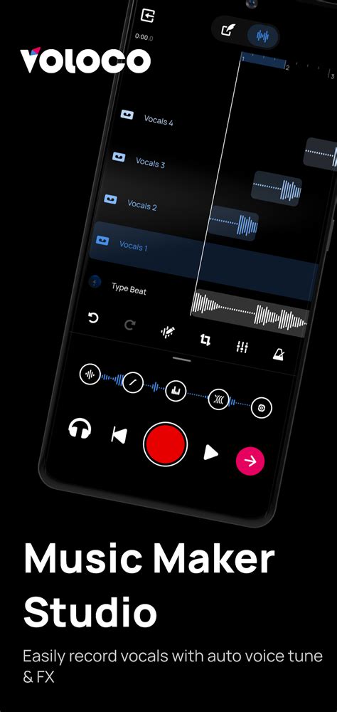 Download and Run Voloco: Auto Vocal Tune Studio on PC for Free