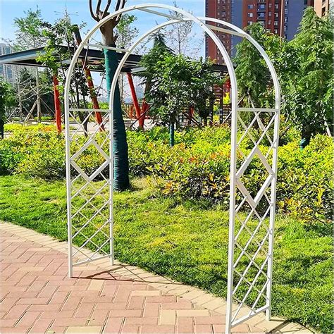 Archi da Giardino Pergolato angolare da Giardino in Legno per Rose ...