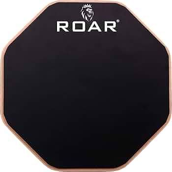 Roar Drum Practice Pad - Black (Practice pad only) (8 inches) - Price ...