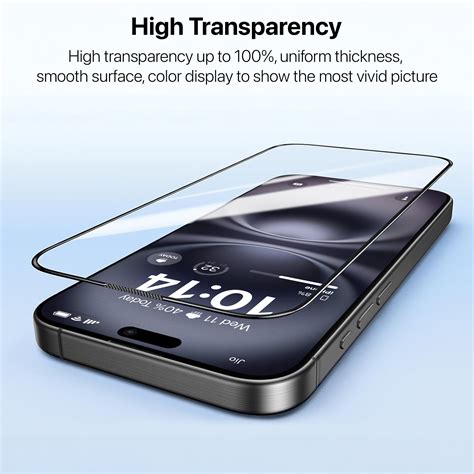 Vaku ® Apple iPhone 16 ESD Full Glass Dust & Water Proof Tempered Glas ...