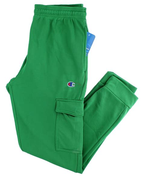 Champion Men's Cargo Sweatpants Taper Leg Four Pocket Active Jogger ...