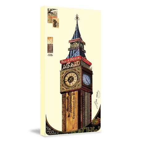 Canvas Painting Wall Art Print Picture London City Big Ben Retro Dimen ...