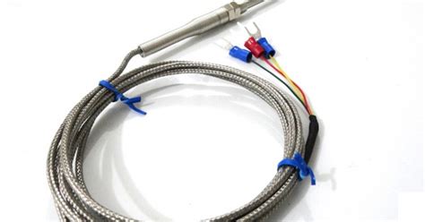 Buy PT100 RTD Probe - 2mtr Cable - Stainless Steel Probe 6mm Dia ...