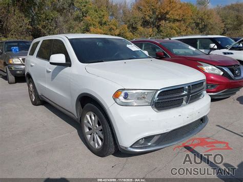 2015 DODGE DURANGO SXT Flexible Fuel - 1C4RDHAG5FC689336