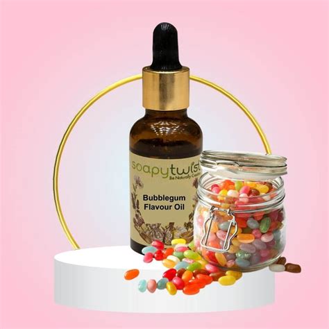 Bubblegum Lip Flavour Oil | DIY Lip Balm |Lip Gloss | Organic Lipstick