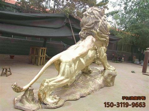 狮子麒麟-曲阳县艺谷园林雕塑有限公司