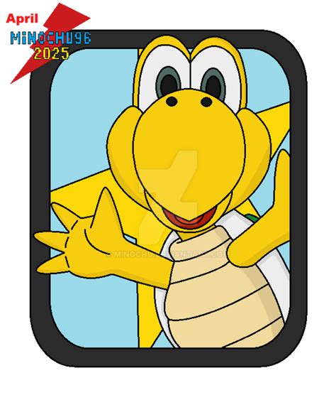 Koopa Troopa (Mario Kart World Icon) by Minochu on DeviantArt