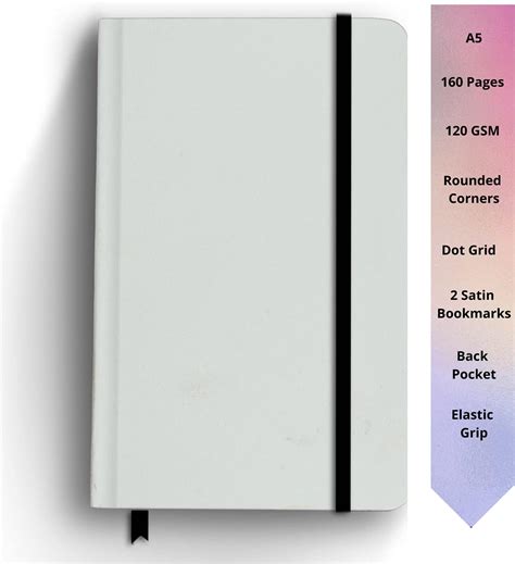 The Mood Twisters A5 Plain Hardcover Notebook with Elastic - Peach 120 ...