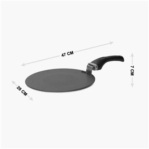 Buy Club Class Induction Base Non-Stick Round Flat Tawa-28.5 CM from ...