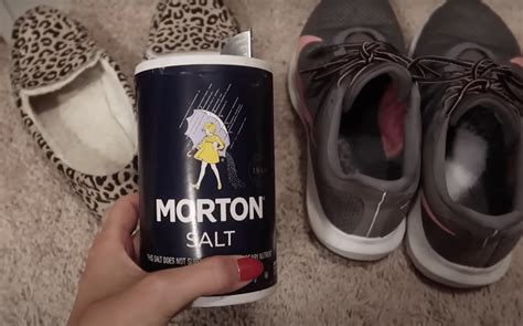 Pour SALT in your shoes AT NIGHT!