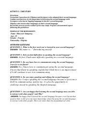 Image result for Case Study Tagalog Examples