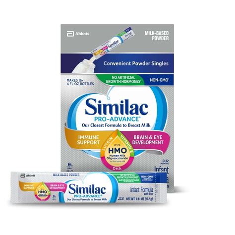 Similac Pro-Advance Powder Baby Formula, With 2′-FL HMO for Immune ...