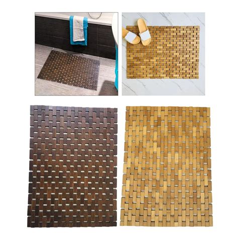 Teak Bath Mat Target