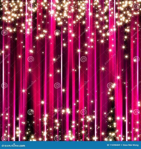 Sparkle Pink Stars Background Stock Illustration - Illustration of ...
