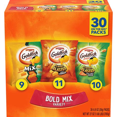 Goldfish Snack Flavors