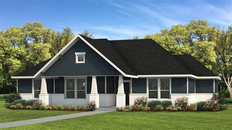 The Canyon Custom Home Plan in Freestone County, TX from Tilson Homes