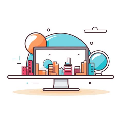 Image result for Computer Screen Vector