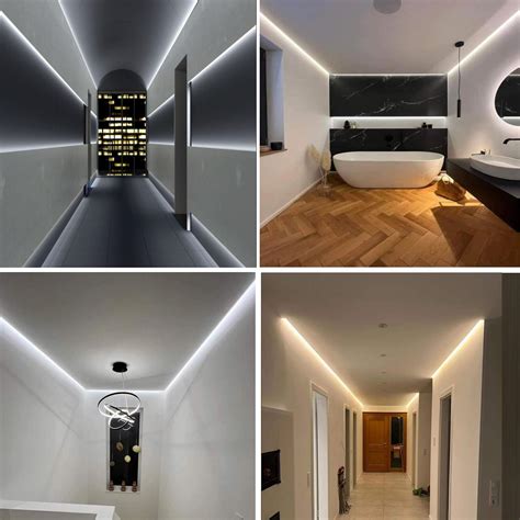 Besseto Plaster-in LED Channel 6 Pack 6.6FT/2 Meter Nepal | Ubuy