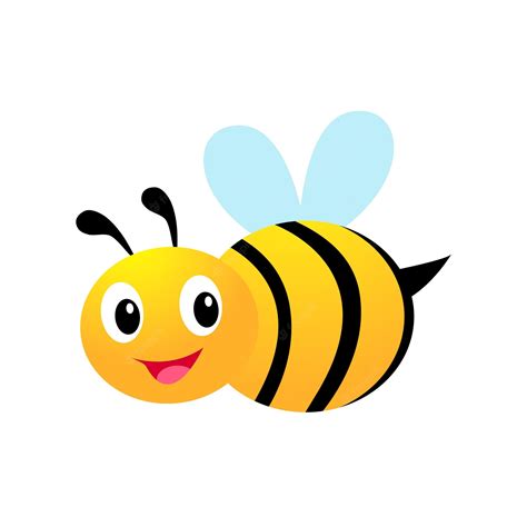 Flying Bee Clipart