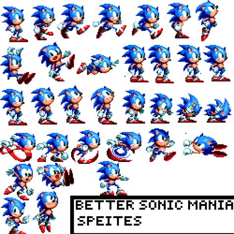 Pixilart - sonic mania sprites but better by imJUSTaKIDD