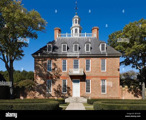 The Governor's Palace, Colonial Williamsburg,Virginia, USA Stock Photo ...