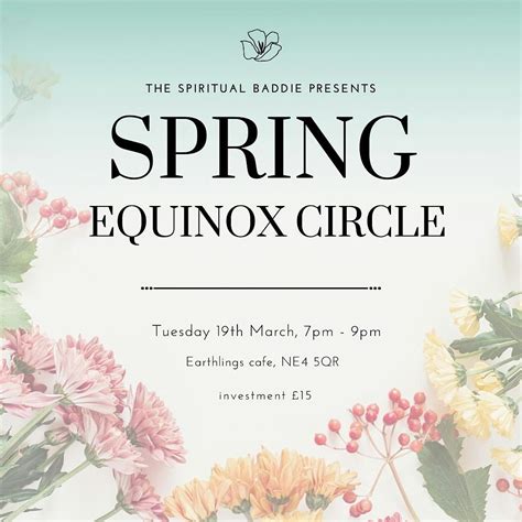 Spring equinox, Earthlings - The healing Cafe, Newcastle upon Tyne, 19 ...