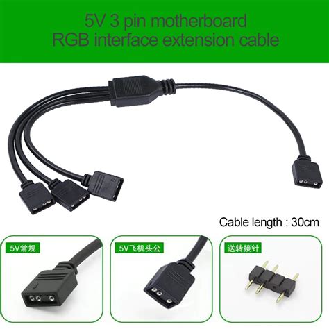 Buy DUOYHIEL 3 Pin LED Strip Connector, Addressable ARGB Splitter ...