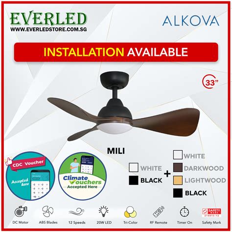 *STANDARD INSTALLATION* Alpha DC Mili 33" with Tri-colour LED (Inverte – EVERLED