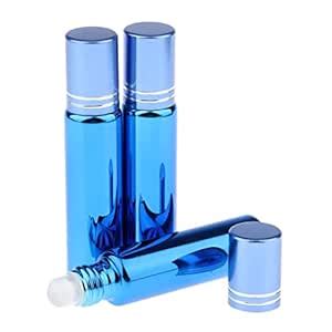 Buy Milaan 3x Empty Refillable Container Essential Oil Roller Bottles ...