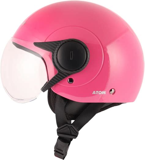 Vega Atom Helmet Pink, Size:M(57-58 cm) : Amazon.in: Car & Motorbike