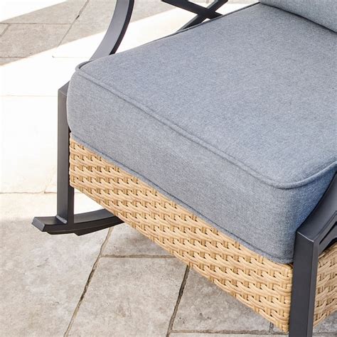 Style Selections Kenwood 3-Piece Wicker Patio Conversation Set with ...