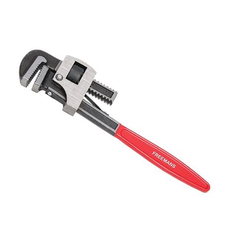 FREEMANS 10-Inch Stillson Type Pipe Wrench with Induction Hardened ...