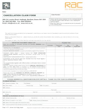 Fillable Online Claim Number (System insert) Fax Email Print - pdfFiller
